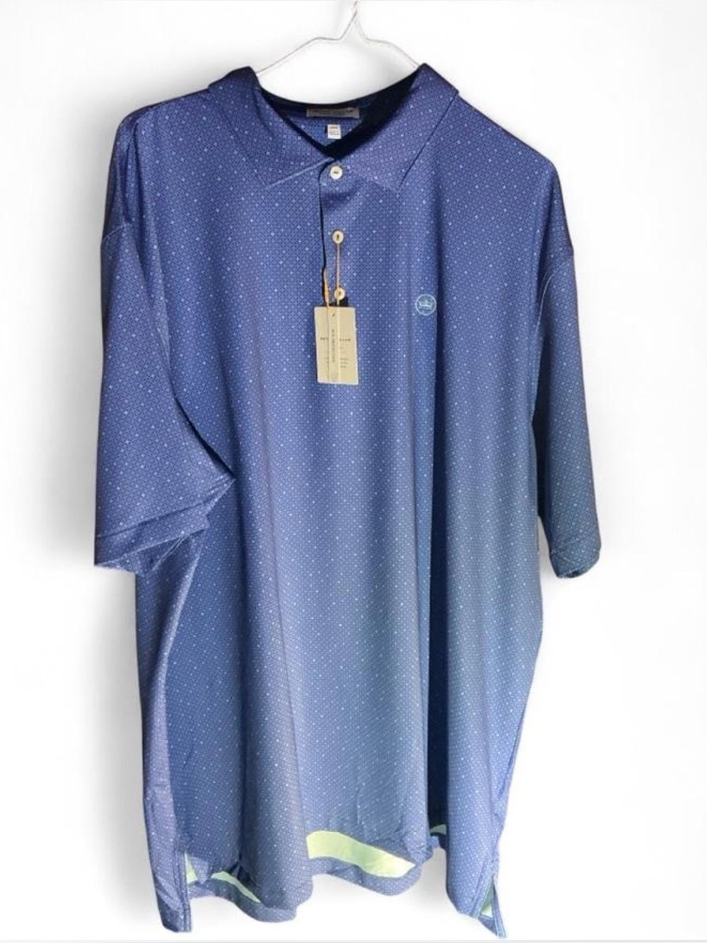 Peter Millar Twilight Polo Blue, Light Blue, & Gray NWT XXLarge New Never worn